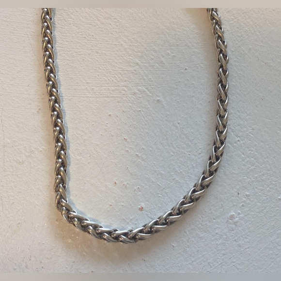 David Yurman Jewelry - Daniel Yurman Sterling Silver 16”, 8mm, Wheat Chain Necklace